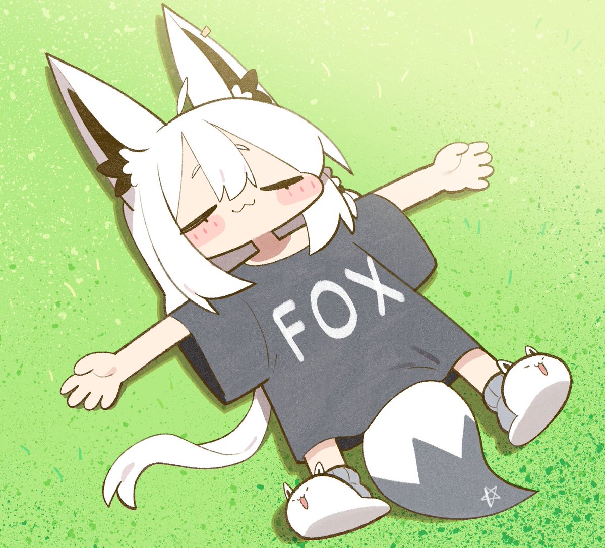 🦊💤 #絵フブキ