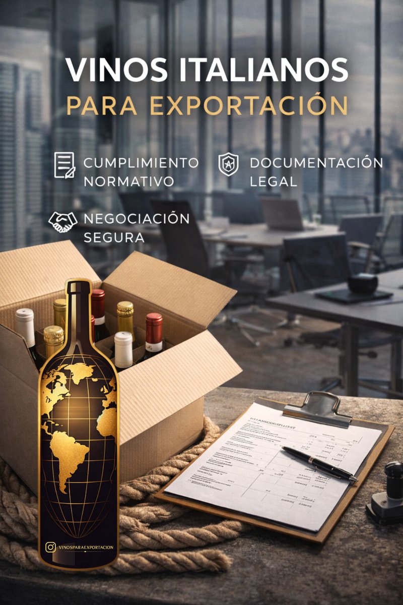Vinosparaexport's tweet photo. Trabajar con vinos para exportación no es solo elegir un buen producto. Es cumplir normativas, entender mercados y ofrecer seguridad a cada socio comercial.

Acompañamos a importadores y distribuidores en todo el proceso:

✅️Documentación
✅️Cumplimiento legal y adaptación.. https://t.co/IsGrlI1b7p