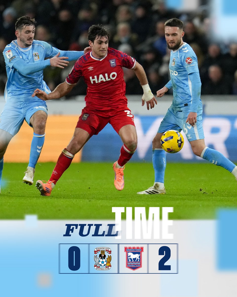 Coventry_City's tweet image. Defeat. ⏹️