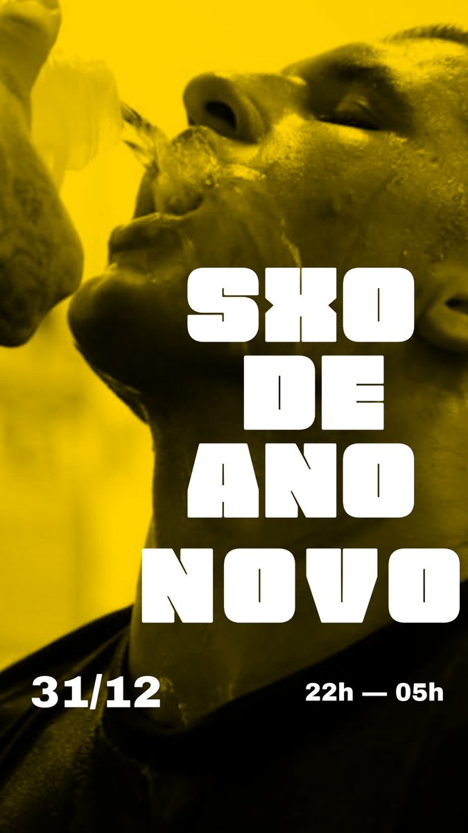 Vocês estão ligados que teremos SXO de ano novo. Ou seria SXO no ano novo? Talvez ambas as formas? Em vez de pular sete ondinhas vou tomar 7 vezes leitinho 

Antecipados: shotgun.live/events/happy-n…