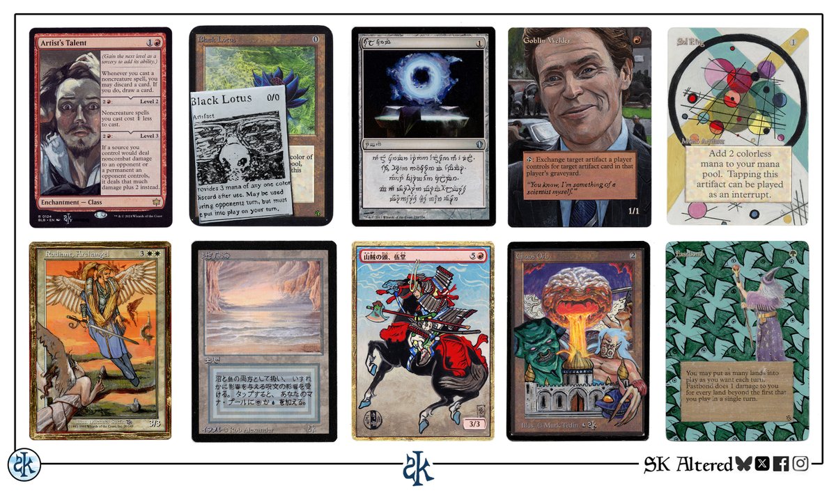 SK Altered 🃏🖌 tweet media