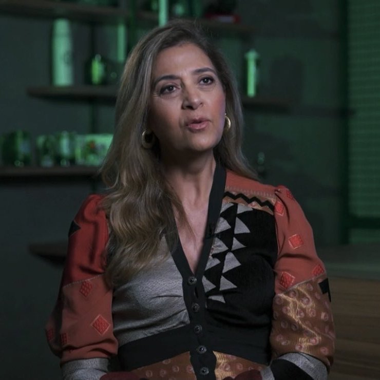 futtmais's tweet photo. "O Palmeiras não perdeu para o Flamengo. Nós deixamos escapar por incapacidade nossa. É isso que me dói."

- Leila Pereira, presidente do Palmeiras, sobre os títulos em 2025.

📸 Acesso Total: Palmeiras (Globoplay) https://t.co/wMqzVpSaGB