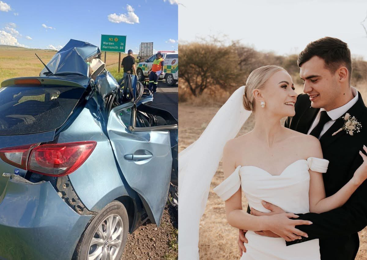 Young Pretoria newlyweds killed in horror N3 head-on crash
Read more here: citizen.co.za/rekord/news-he…