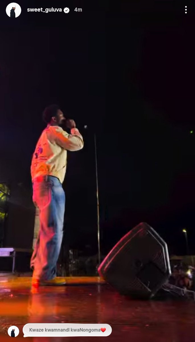 thatgalbutter's tweet photo. Star boy doing what he knows best!! 🔥🔥 

SWEET GULUVA X TSHATHA MF
SWEET GULUVA AT KWANONGOMA
#SweetGuluvaAtTshathaMusicFestival
#AkhonamathembaGuluvaZwane https://t.co/2uEvTsxf1A