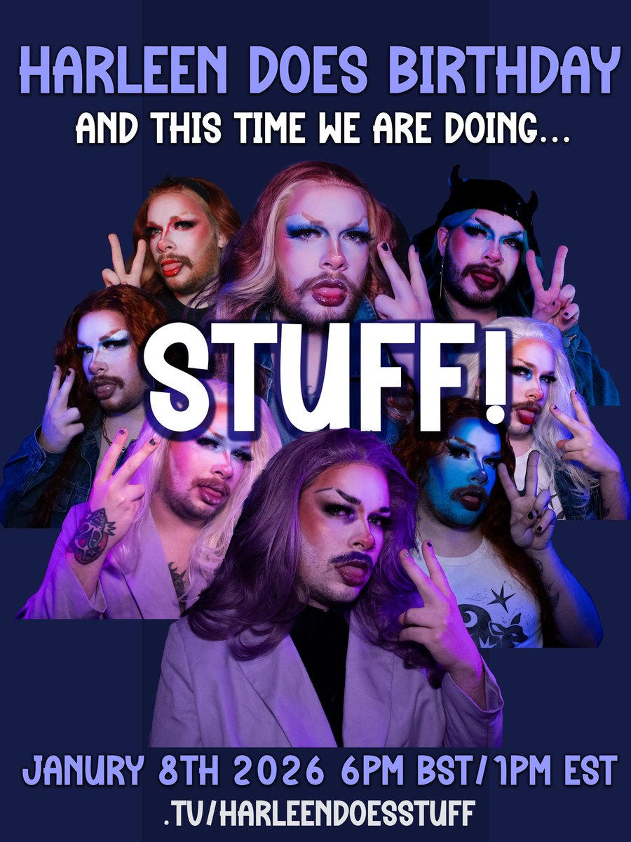 Birthday stream announcement!! 

It’s my Birthday next Thursday, and usually I just don’t do much but figured we can hang out, yapp and just like stuff?? 

Are you coming? 🥹💜💙