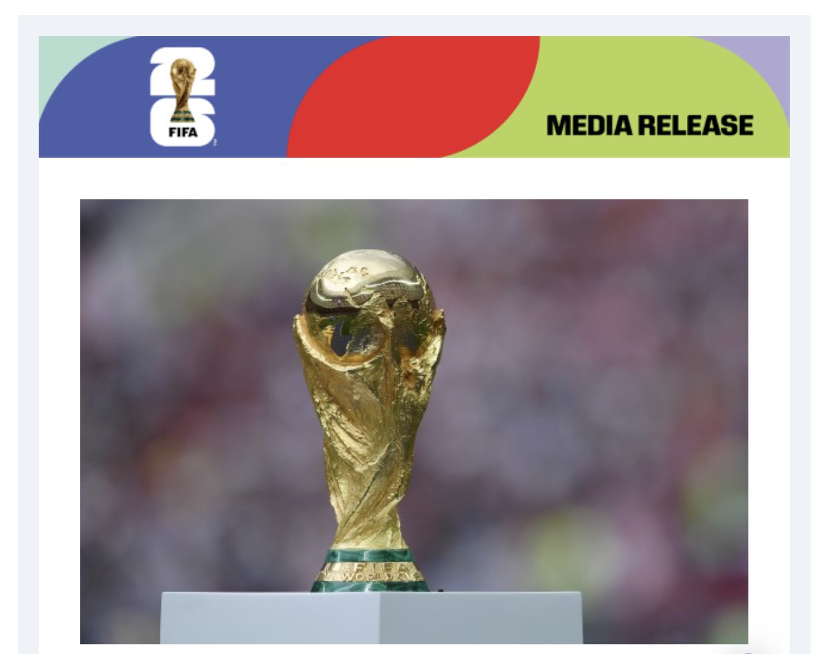 sports_tourism_'s tweet image. الطلب على تذاكر كأس العالم FIFA 2026يحطم جميع الأرقام القياسية ‼️

قناة FIFA الإعلامية : محمد هشبول

•  تم طلب أكثر من 150 مليون تذكرة خلال مرحلة إصدار التذاكر عبر السحب العشوائي حتى الآن
•   يمثل هذا الرقم أعلى طلب في تاريخ كأس العالم FIFA™
• ستُغلق المرحلة يوم الثلاثاء 13…