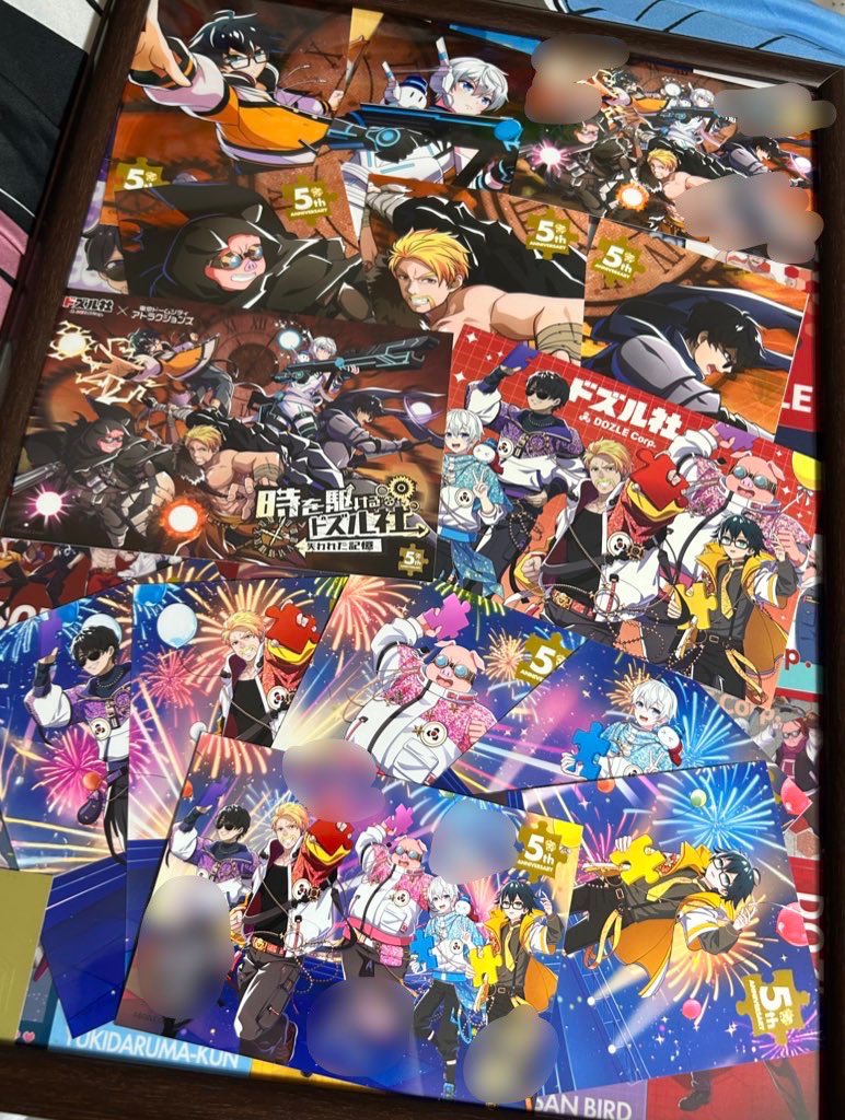 ようやくブロマイドとポストカードを活用できた🙌