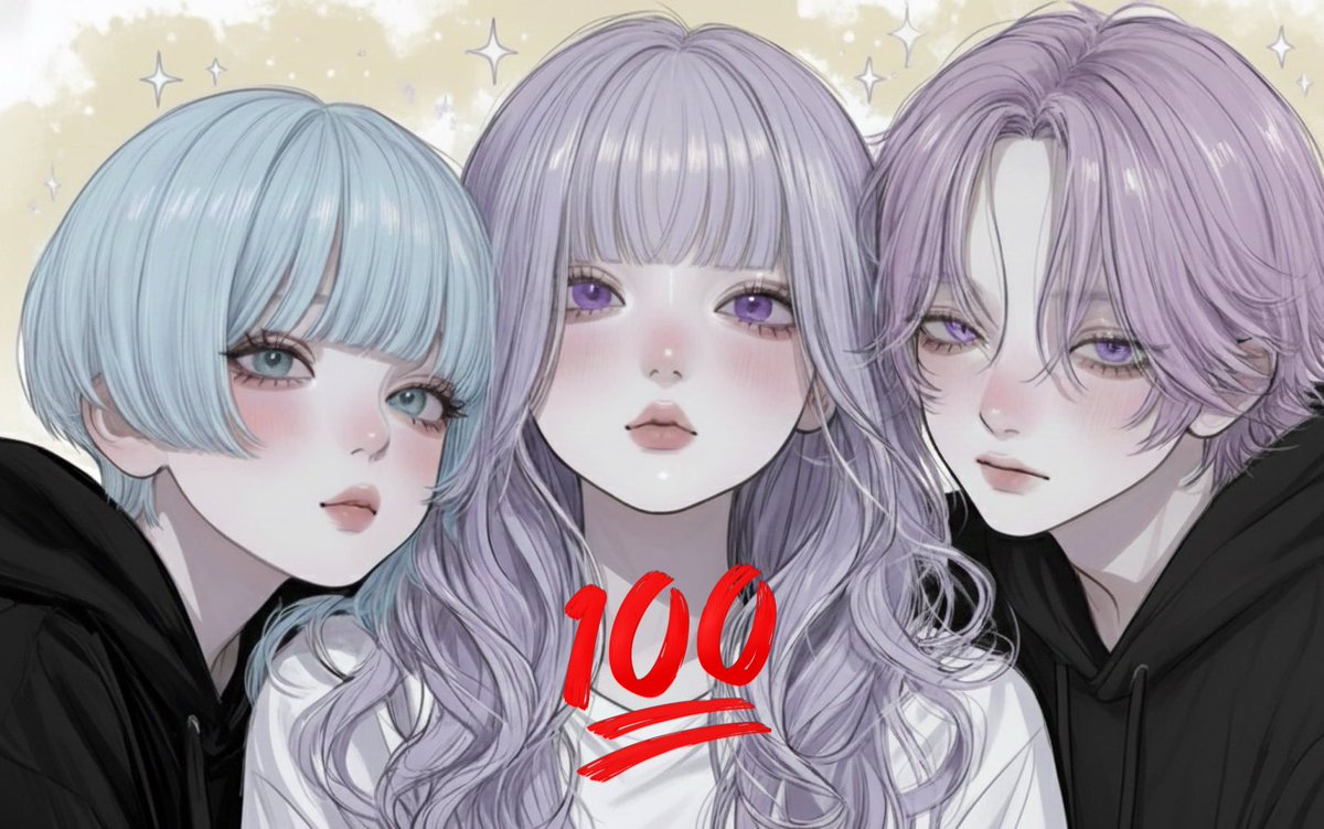 あーちゃんが3人のペア画くれたぁぁぁ‼️‼️嬉しすぎる！かわいくてめちゃすき！あーちゃんありがとっ!!