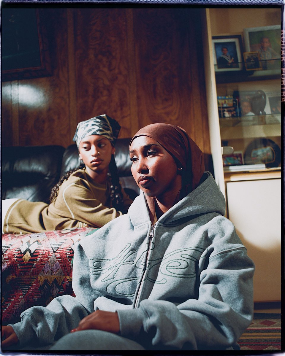 Kowsar wears the Signature Zip Hoodie in Grey/Dark Green 

Photographer: Jordan Charlton
Creative Direction/Sylist: Summer Ruddock-Ellis