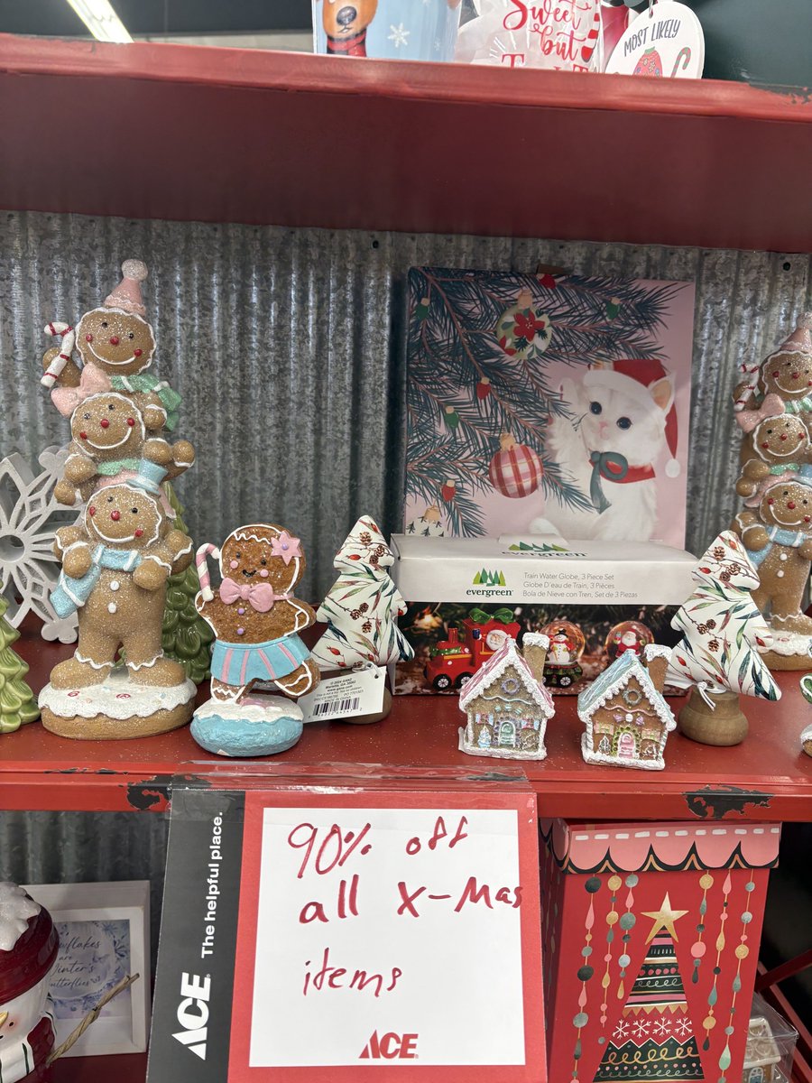 90% OFF ALL HOLIDAY!!! Christmas lights, decor, and much more!! A few days only, get here ASAP!! 🎄🎁
Love you MUK ♥️
.
#Muk #Mukilteo #MukilteoWA #ShopSmall #ShopLocal #Sale #Clearance #Holiday #Christmas #LocallyOwned #AceHardware