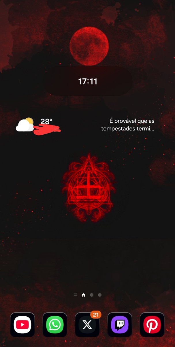 Durante 5 anos minha wallpaper do celular era o símbolo do pacto, agora ainda é so que atualizado hehehehe

#HEXATOME
