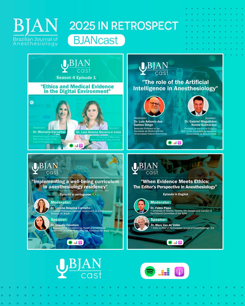 BJAN - Brazilian Journal of Anesthesiology tweet media