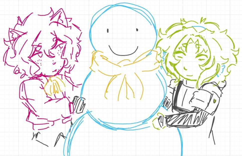 Day 35 of drawing divorced duo 
#boosferfanart 
#wolfeeifanart