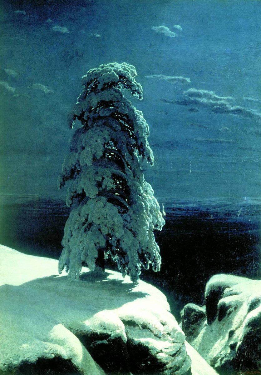 yumcarton's tweet image. In the Wild North.
Ivan Shishkin, 1891