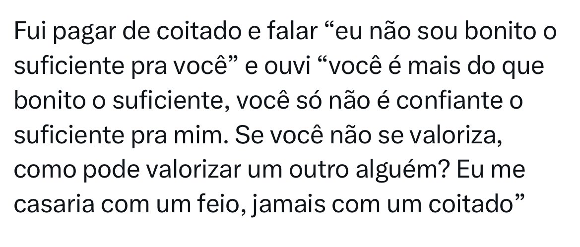bubru30's tweet image. Não à toa essa é uma das maiores canetadas desse site

Ninguém tem paciência pra coitados