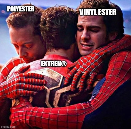 strongwellmc's tweet image. Today is  #nationalhuggingday❤️  and coincidentally #humpday. Thanks to #SpiderManNoWayHome for inspiring these week's #composites humor hump day post.