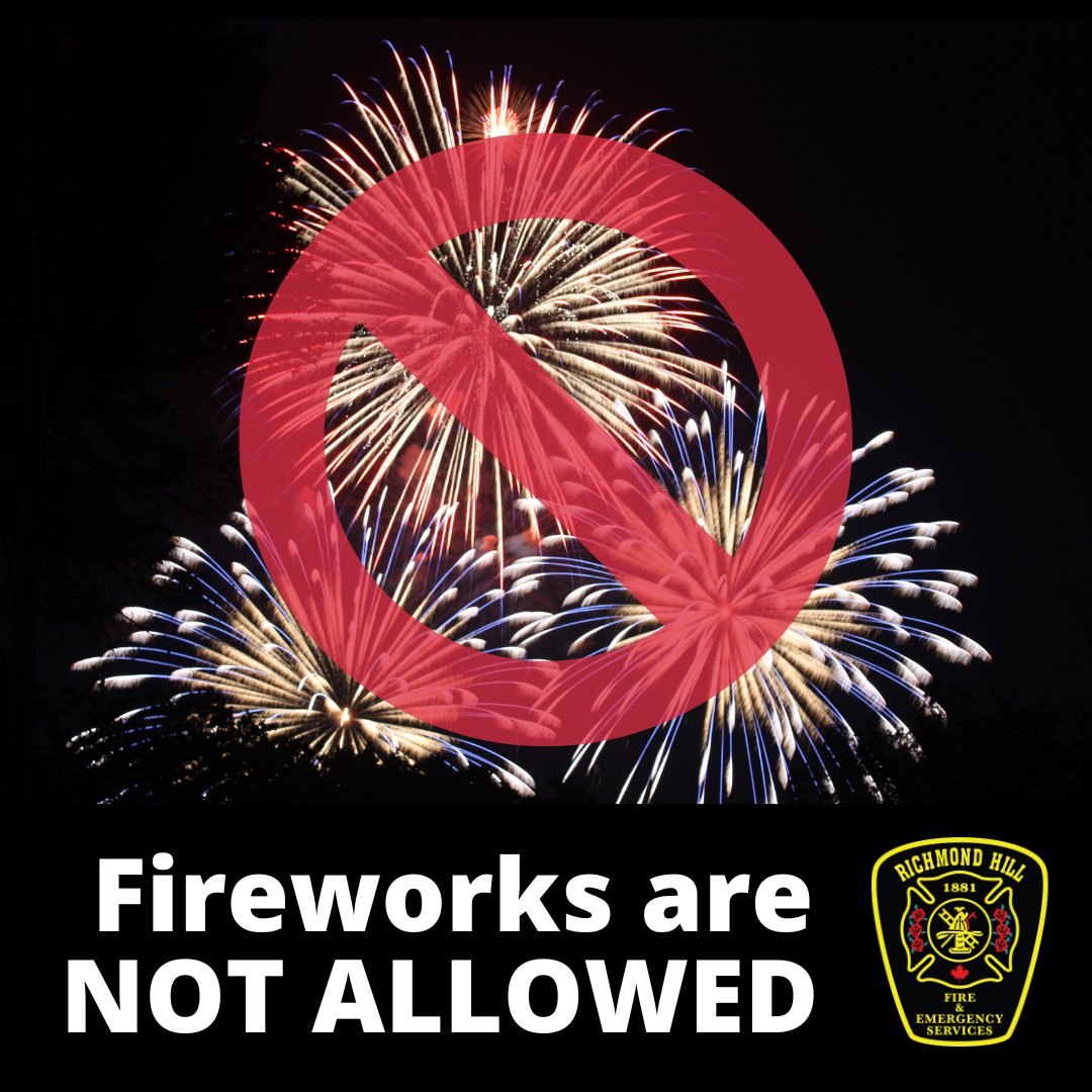 🎉 New Year’s is almost here! As you get ready for the countdown, a quick heads‑up: fireworks aren’t allowed in Richmond Hill for New Year’s celebrations.

Let’s save the sky‑sparklers, keep the neighbourhood peaceful, and bring the hype in safer (and way more creative) ways. ✨