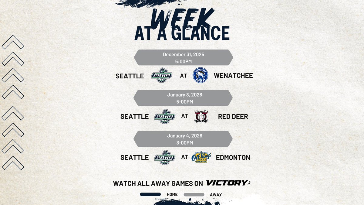 SeattleTbirds's tweet image. Ending 2025 and starting 2026 on the road
Stream free on 📺
victoryplus.com