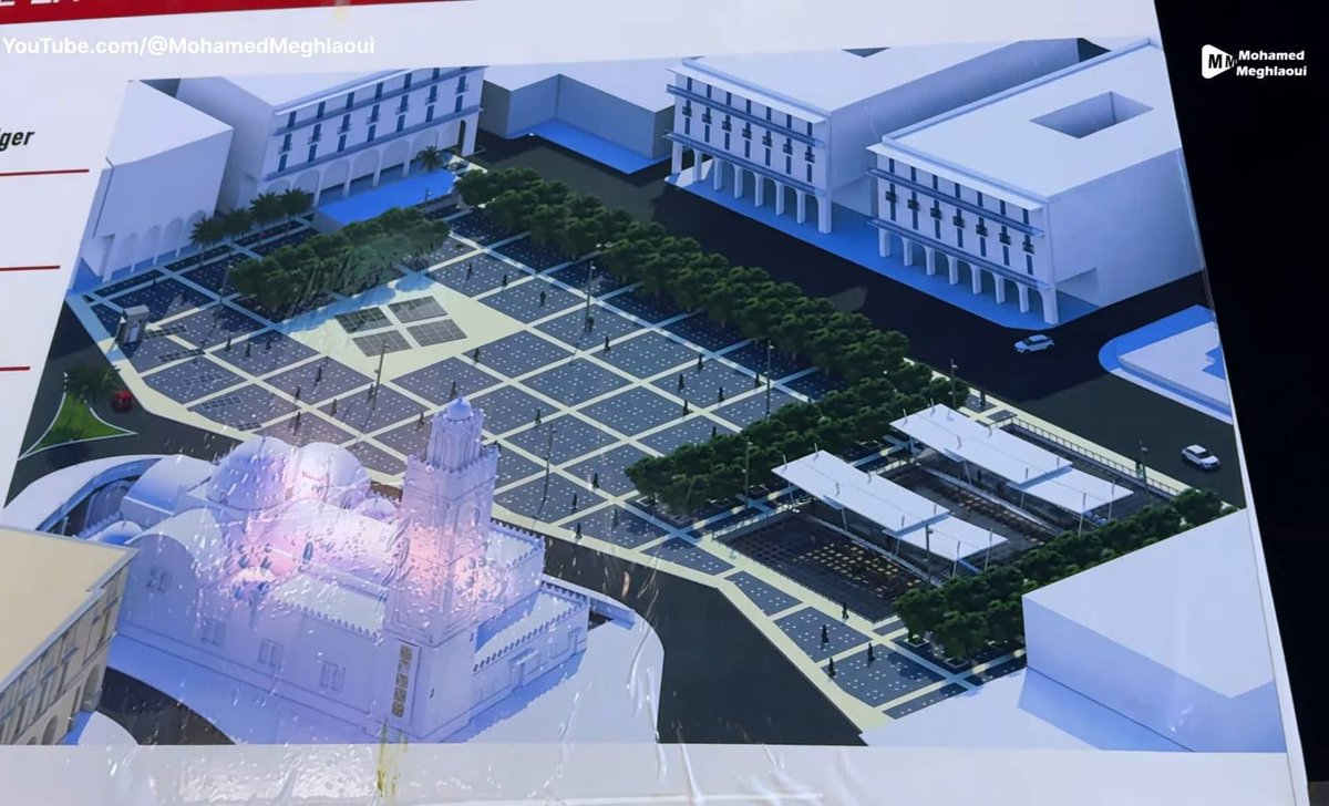 ALGIERS 2030 |

Launch of redevelopment works at Martyrs’ Square Casbah district, with the prospect, in the future, of walking over a true open air museum.
