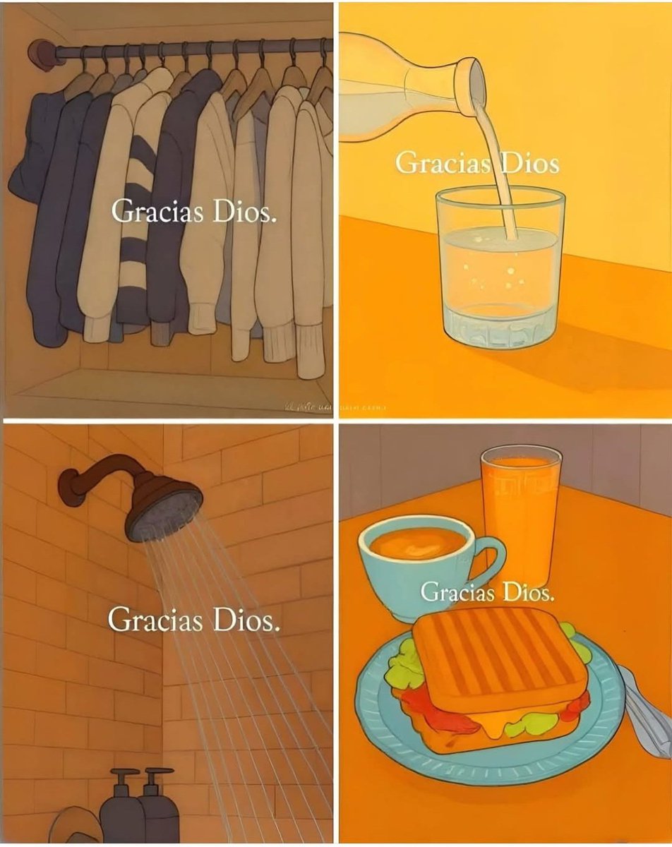 Muchas gracias Dios.