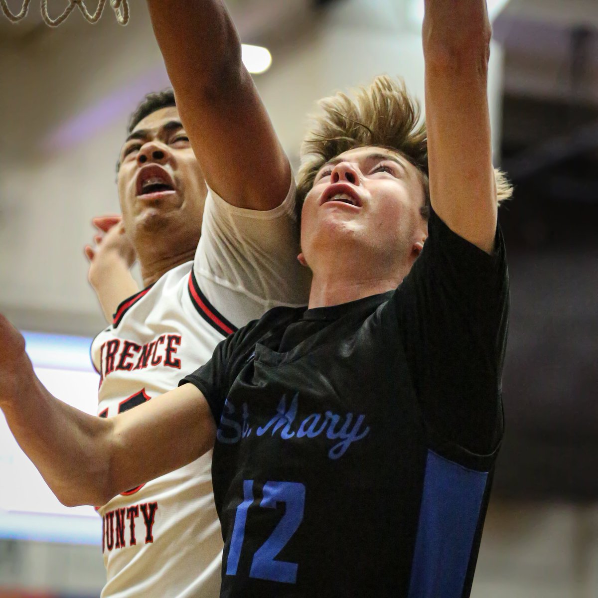 Final day of the <a href="/PlayTheAIT/">Ashland Invitational Tournament</a> underway at Anderson Gymnasium. <a href="/LawrenceCoSch/">LCSchools_KY</a> and <a href="/STMBoysHoops/">St. Mary Boys Basketball</a>  playing for 7th place.