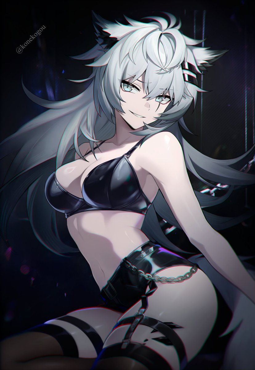 konekogou's tweet image. So what kind of Lappy content do you want next year? ^^

#アークナイツ SFW