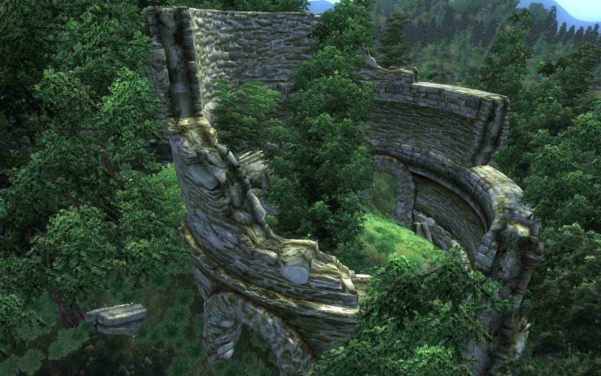 cartographer_s's tweet image. Ruins of Cyrodiil