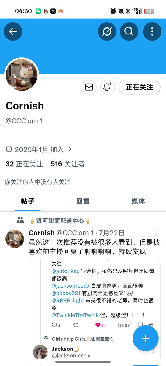 不调 tweet media