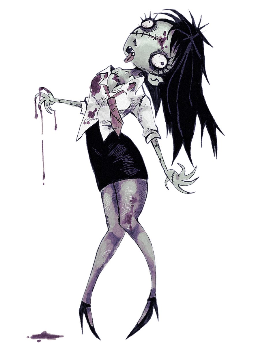 legobatjokesfan's tweet image. she’d kill for your brains