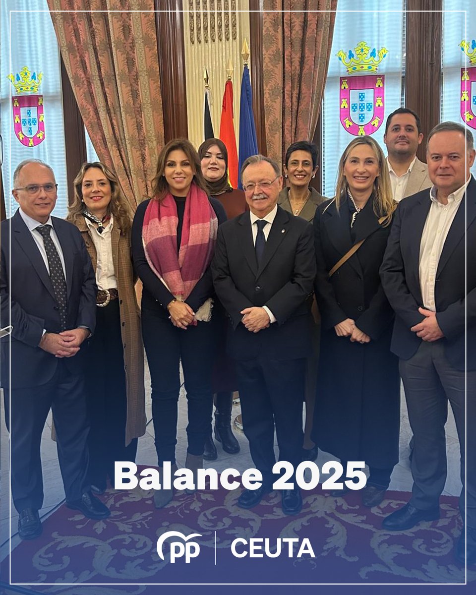 pp_ceuta's tweet image. Este 2025 ha sido un año prometedor para Ceuta gracias al liderazgo firme de Juan Vivas y al trabajo incansable del equipo del Partido Popular. Juntos hemos avanzado con hechos, no con palabras: conectividad energética con el cable eléctrico submarino, más vivienda gracias a la…