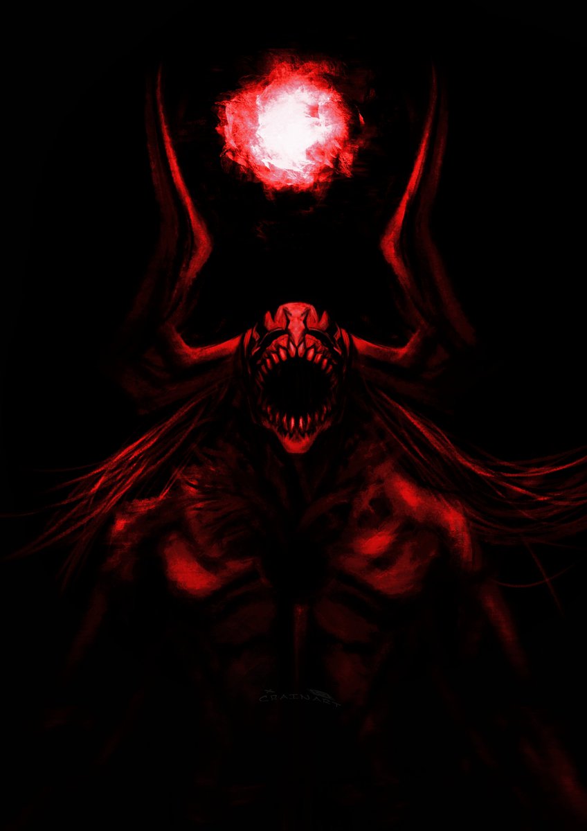 Crain1Art's tweet image. Hollow-Ichigo