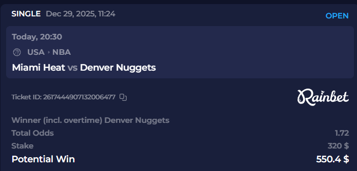 kawhi_ring's tweet photo. Jokic is having the best offensive season in NBA history, so I'll take the Nuggets over the Heat. Yall agree that 2026 Jokic > 2016 Curry in terms of raw stats? It's crazy how Jimmy Butler been elite this season and the Heat still fine without him. #HEATIsOn #MileHighBasketball https://t.co/dBrDDVbo6b