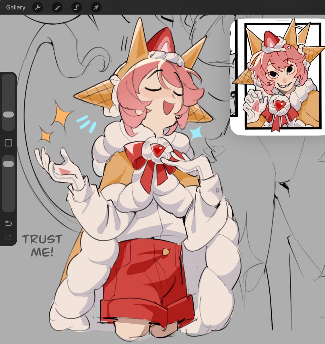 Drew my Shadowvanilla fanchild what ya’ll think