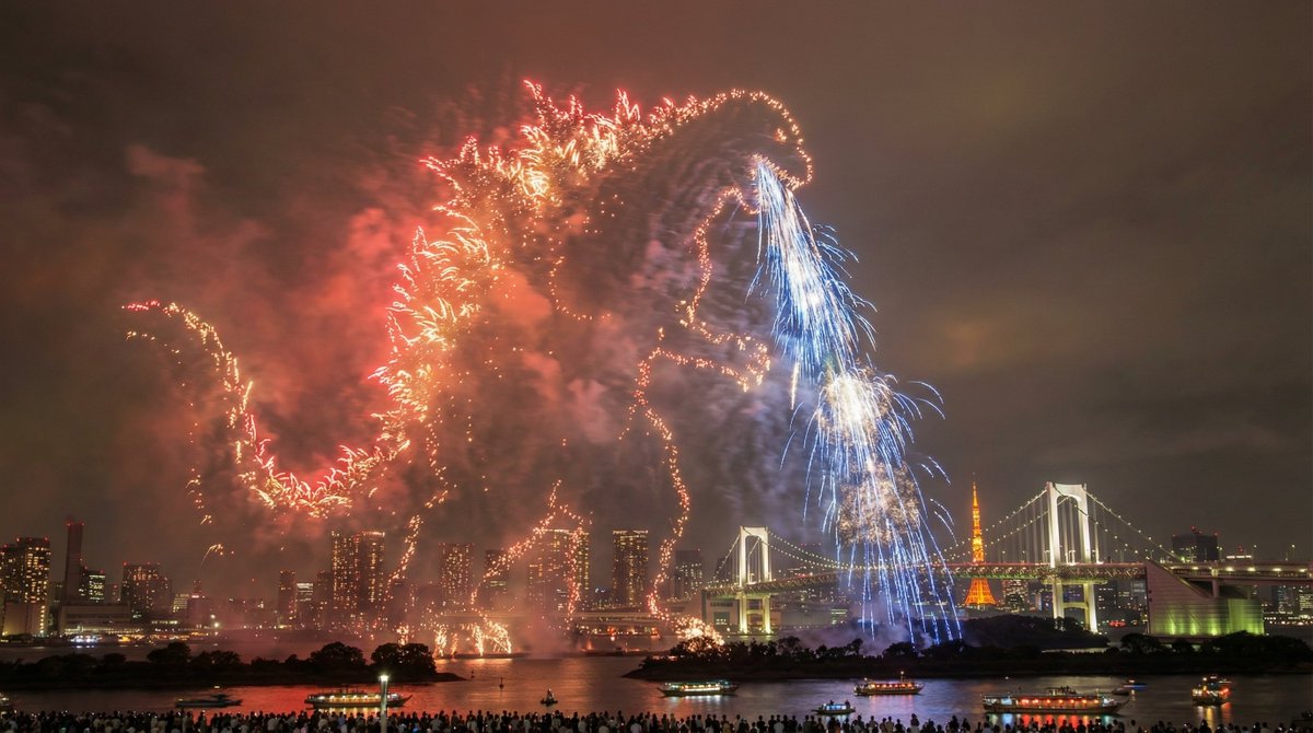 guicastellanos1's tweet image. New Year's is coming, and this prompt by @AllaAisling is amazing!
You can tweak it a little and add your favourite movie in fireworks style.
Prompts in the ALT.