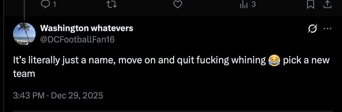 Typical danny snyder <a href="/Commanders/">Washington Commanders</a> fan. Still shilling for dan then blocking me so I cannot respond.  They are all cowards and losers.