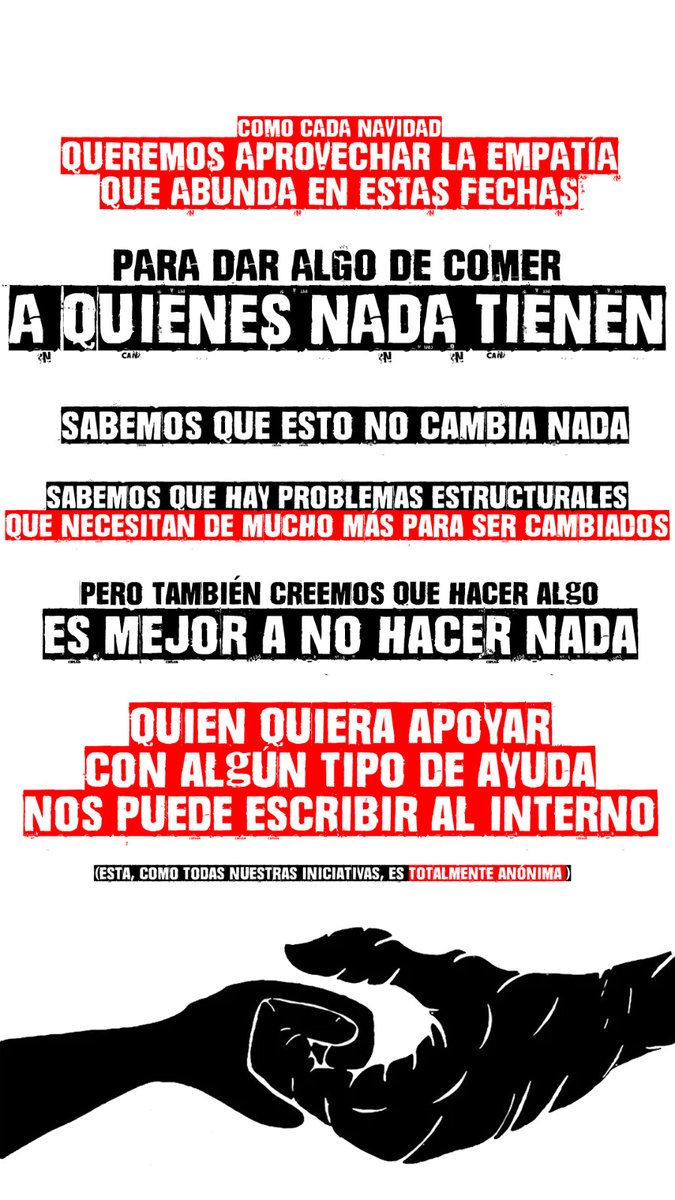 Como cada año, queremos llevar un poco de calor a quienes lo necesitan. 

Si le resuena no dude en escribirnos al DM.

También le agradecemos si le da RT a la publicación.

🔥💚💚🔥