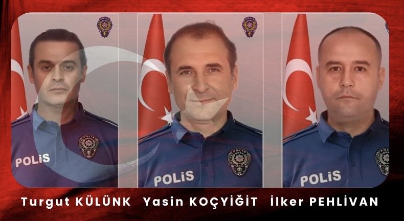 Yalova’da, hain terör örgütü deaşa yönelik operasyonda şehit olan kahraman polislerimize Allah’tan rahmet; yaralılarımıza acil şifalar diliyoruz.

Kahraman şehitlerimizin aileleri,
yakınları ile Emniyet Teşkilatımızın ve 
Büyük Türk Milletimizin başı sağ olsun🇹🇷