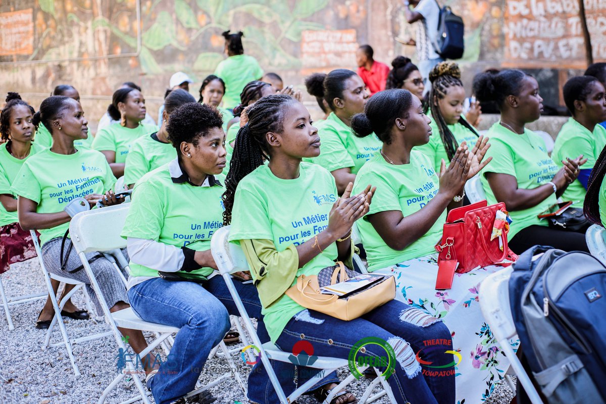 La Fondation Maurice A. Sixto (FMAS) a procédé au lancement officiel de son projet « Un Métier pour les Femmes Déplacées » dans le cadre de « Francophonie avec Elles », à la Bibliothèque Michèle Tardieu situé au 36, Rue Faubert, Pétion-Ville ce dimanche 28 décembre 2025.