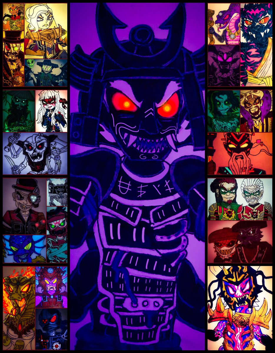 Error527O's tweet image. All Ninjago villains in my Style 
#ninjago