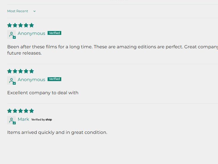 LastSlateVideo's tweet image. At Lastslatevideo.co.uk, 2025 was incredible, thanks to you, our customers. We're proud to have received 5-star reviews from collectors everywhere. "Amazing editions" and "Great company." Thank you for making 2025 unforgettable. 
#BluRayCollector #PhysicalMedia @hmv @Zavvi