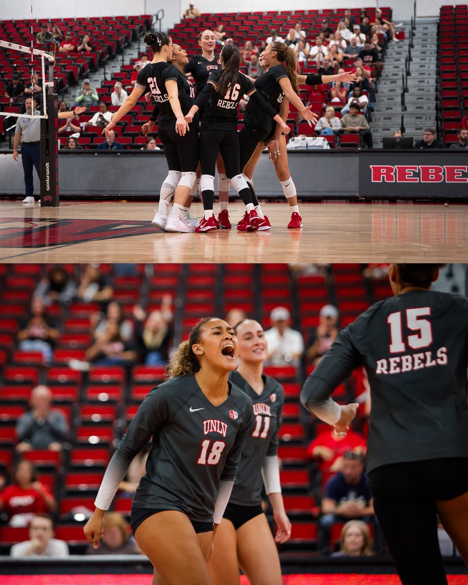 UNLVvball's tweet image. Ready to make more memories in 2026 🤩

#BEaREBEL