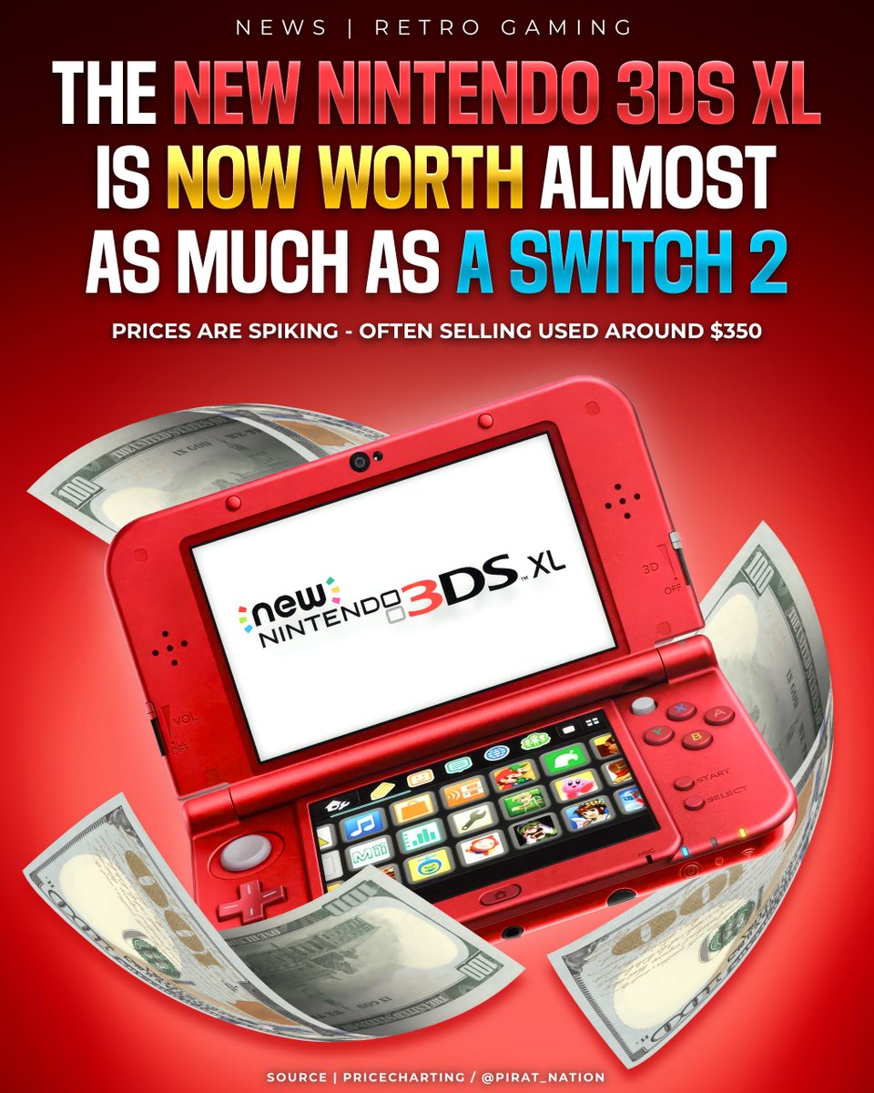 eStarland's tweet image. Do you still have your Nintendo 3DS? 💸