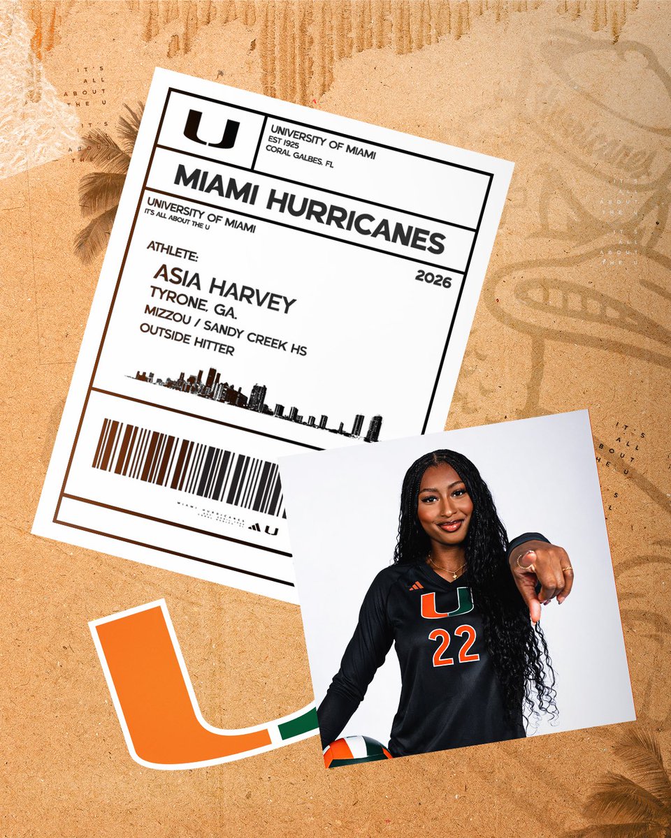 Miami Hurricanes Volleyball tweet media