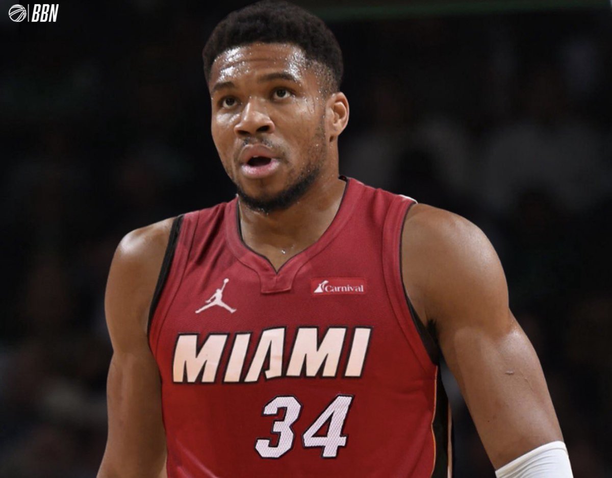 WadexFlash's tweet photo. Sam Quinn on Giannis to Miami:

“That whittles the field down to the Knicks & teams unafraid of trading for him which are the Lakers & Heat. This probably ends with him going to Miami b/c they have more to trade.”

“I think [the Miami Heat] have enough [to acquire Giannis], I think Ware could be intriguing enough and young enough where if he's a centerpiece along with a couple picks & Tyler Herro, I could see the Bucks taking that.” 

(via @SamQuinnCBS/@dru_star)