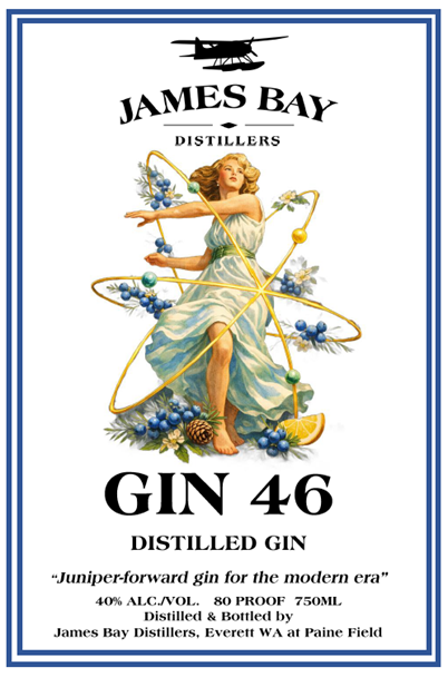 Our latest gin is juniper-forward with intriguing international botanicals at the finish! Taste-tested at the distillery for a few months, we know you'll love this one!  Formal release: #Ginuary 2026! #trendsetter #gin not a #londondry #mukilteo #dteverett #everettwa #painefield