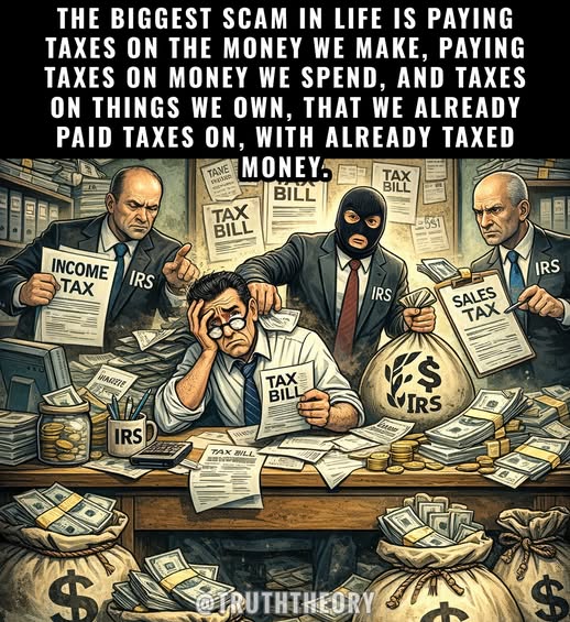 We are taxed in every aspect of our lives, so that illegals can scam and steal from us.