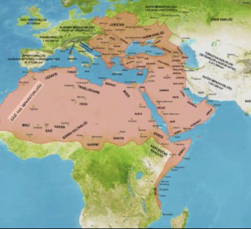 Osmanlı coğrafi alan itibarıyla kaç ABD?
Ömür itibarıyla kaç ABD?