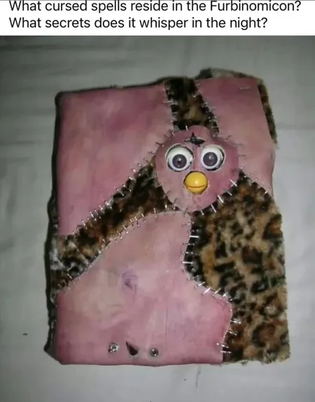 I'm okay with the Necronomicon but ... this thing. It frightens me.