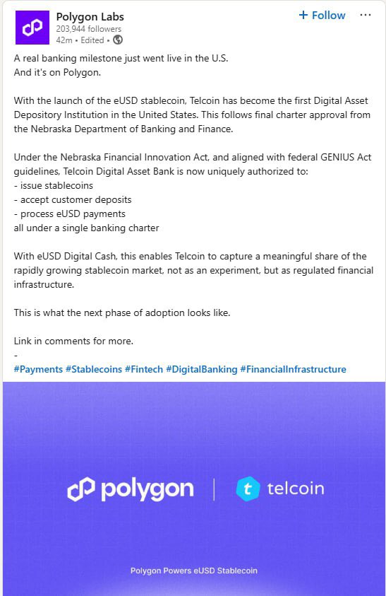 BZ_crypto1's tweet image. @0xPolygon gets it, you should too.