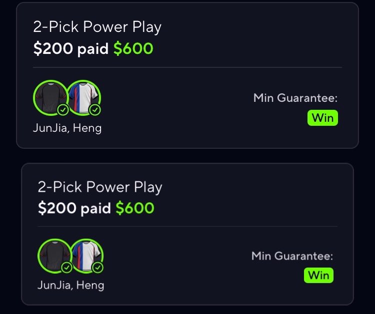 ihonchoplays's tweet image. Although this tournament is coming to an end. Official League is back on the 30th. Get in the premium discord now for HALF off link below!! Let’s win together. #prizepicks #prizepickslocks